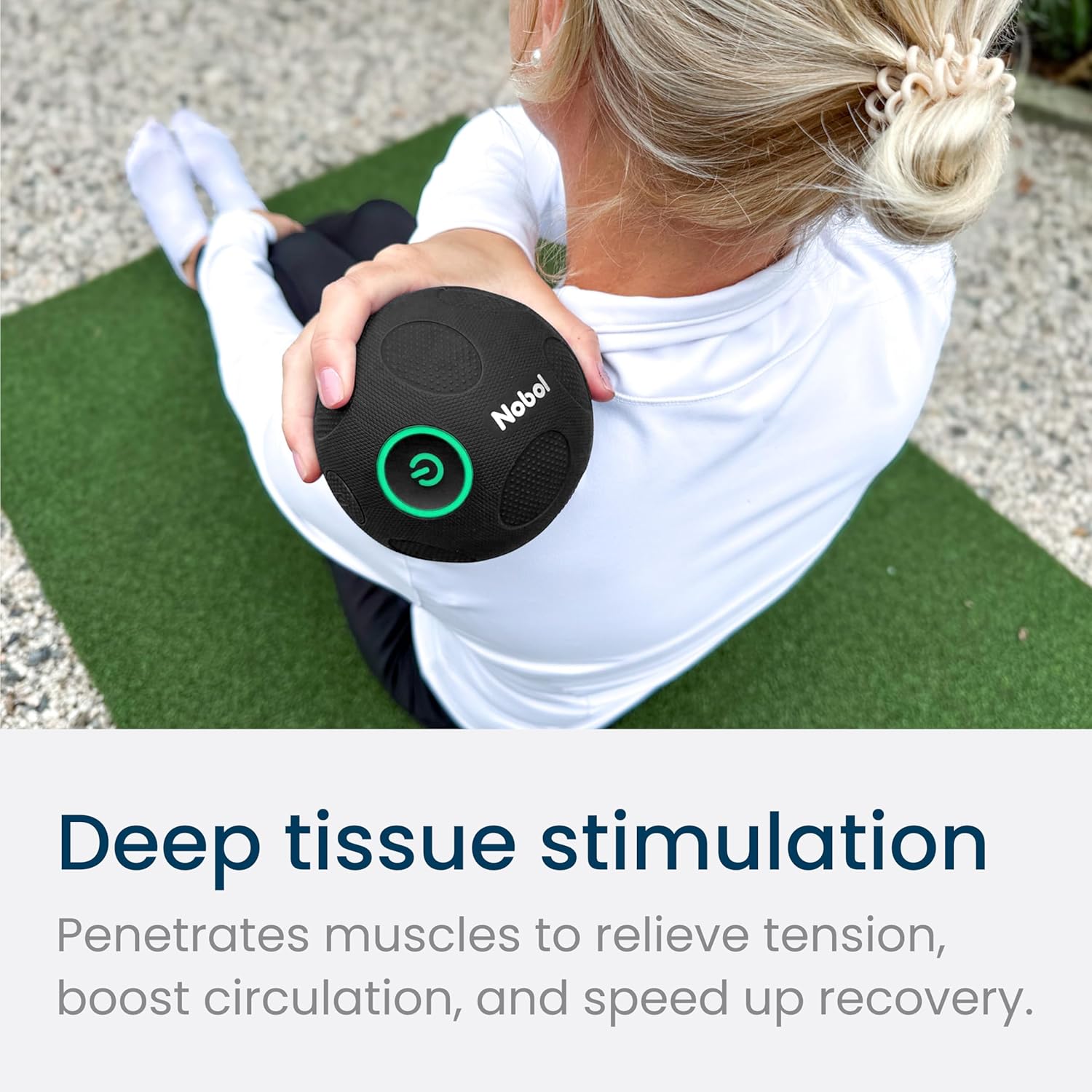 MyoSphere Vibration Massage Ball for Deep Tissue Stimulation
