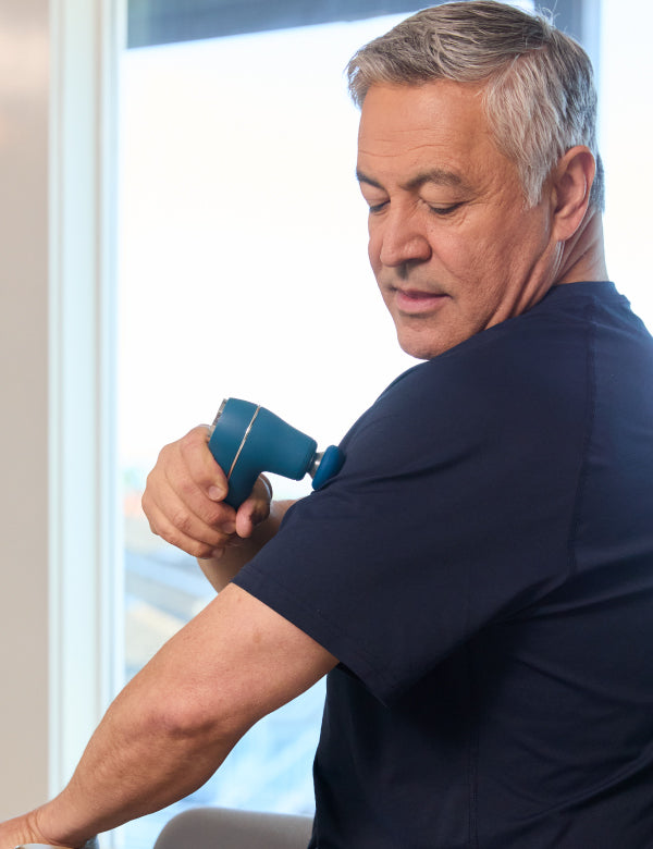 Deep tissue massage gun