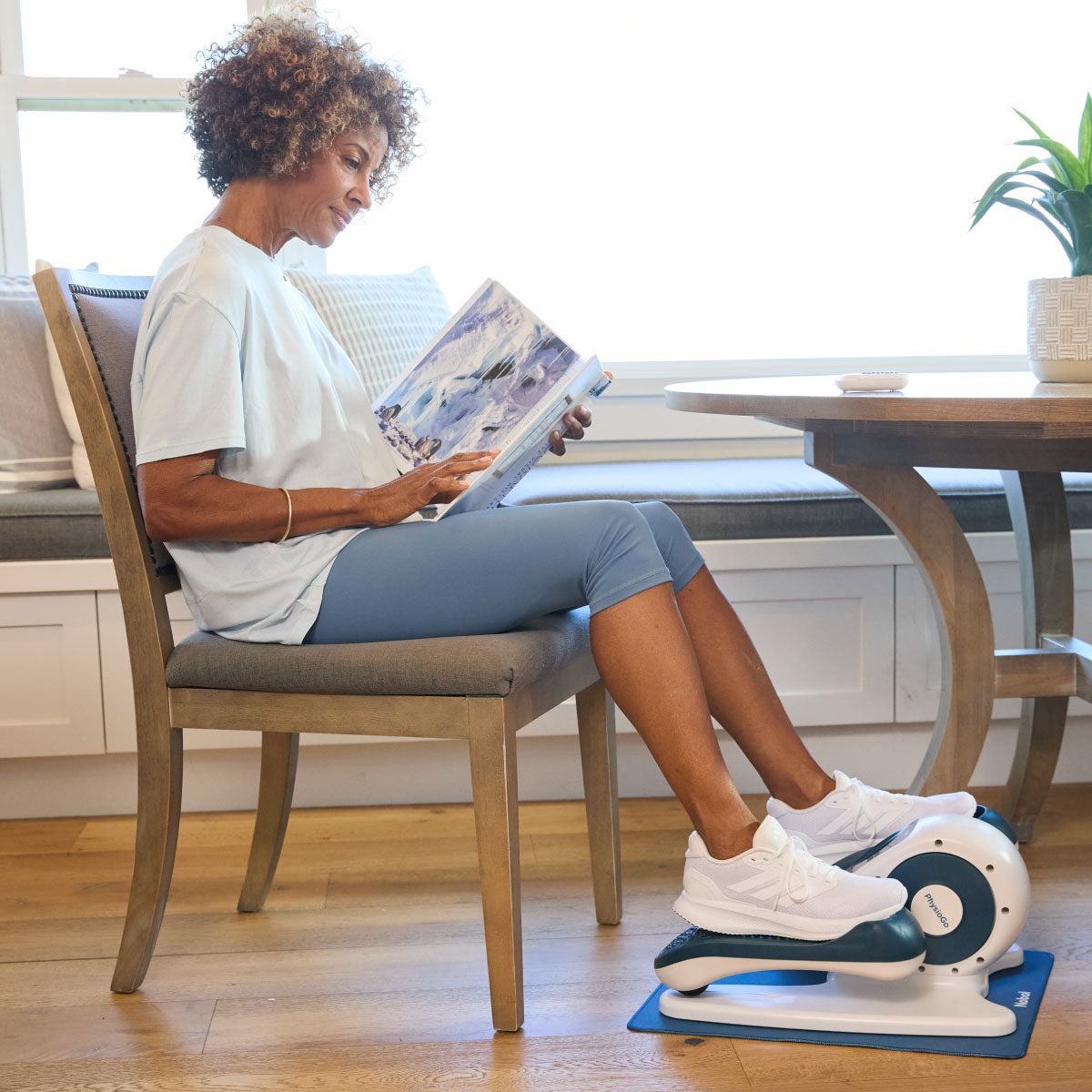 Nobol PhysioGo Under Desk Bike Trainer for Seniors & Adult