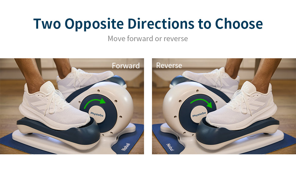 Nobol PhysioGo2 Elliptical Exerciser Machine for Seniors & Adult
